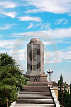 Nizami Gencevi Meqberesi mausoleum in Gyanja