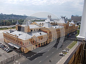 Nizhniy Novgorod. Nizhegorodskaya Yarmarka. Main building.