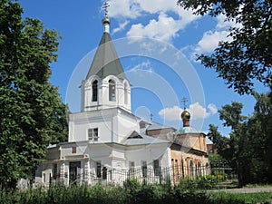 Nizhny Novgorod. Church on the high bank of the Oka 1320