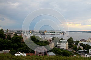 Nizhny Novgorod on a summer day in 2012.