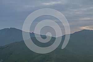 Nizke Tatry mountain in Slovakia