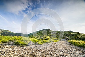 Nizke Tatry mountain in Slovakia