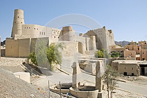 Nizwa Bahla Fort in Ad Dakhiliya, Oman.