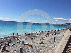 Nizza beach
