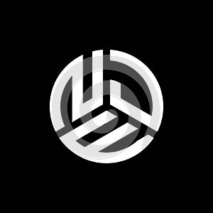 NJE letter logo design on black background. NJE creative initials letter logo concept. NJE letter design