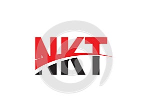 NKT Letter Initial Logo Design Vector Illustration photo