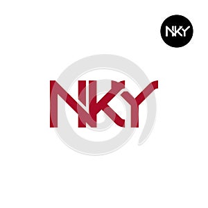 NKY Logo Letter Monogram Design