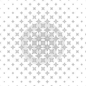 Nlack and white star pattern designB