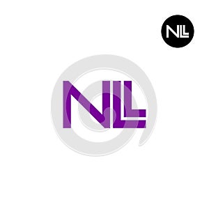 NLL Logo Letter Monogram Design