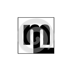 NLM company name initial letters icon photo