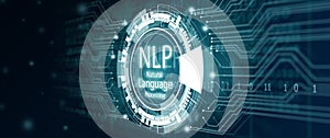 NLP Natural Language Processing cognitive computing technology concept