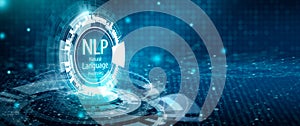 NLP Natural Language Processing cognitive computing technology concept