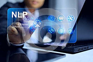 NLP natural language processing concept