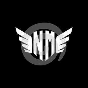 NM Monogram Wing Shape Style