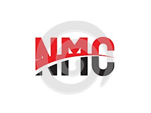NMC Letter Initial Logo Design Vector Illustration