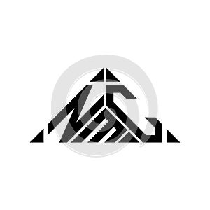 NMC letter logo creative design with vector graphic, NMC