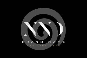 NND abstract letter logo design