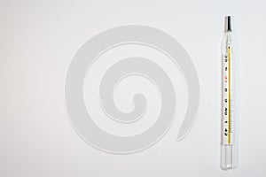 analog mercury thermometer