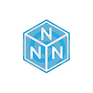 NNN letter logo design on black background. NNN creative initials letter logo concept. NNN letter design