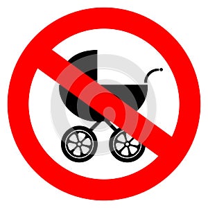 No baby carriage