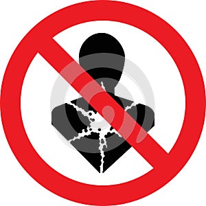 No carcinogenic substances sign