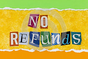 No cash refunds buy back guarantee business tax refund