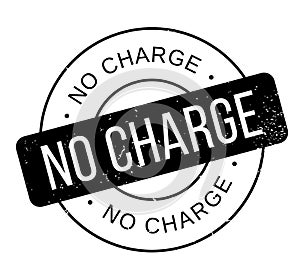 No Charge rubber stamp photo