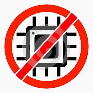 No chips icon. No microchips