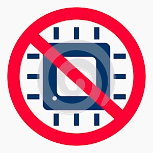 No chips icon. No microchips