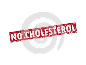 No cholesterol vector stamp