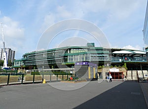 No. 1 Court, All England Lawn Tennis and Croquet Club. Wimbledon, United Kingdom.