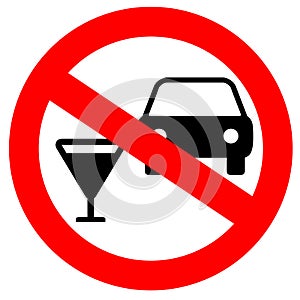 No drink and drive photo