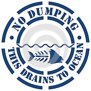 No Dumping Sign photo