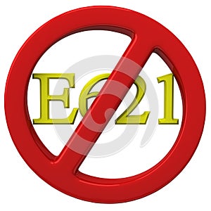 No E621 sign