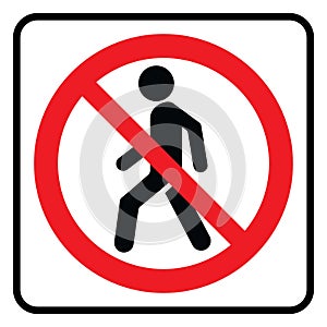 No Entry icon