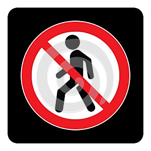 No Entry icon