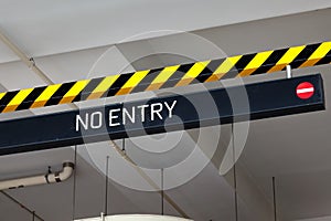 No entry sign