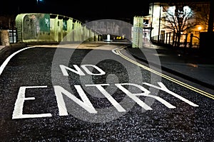 No Entry