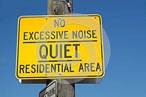 No Excessive Noise photo