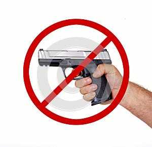 No firearms allowed