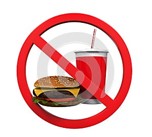 No Food and Drink Sign