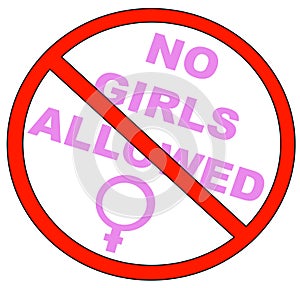 No girls allowed