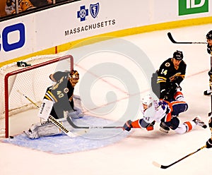 No Goal! Bruins v. Islanders