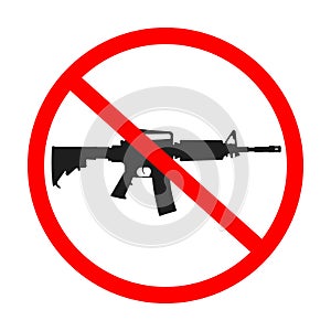 No guns allowed photo