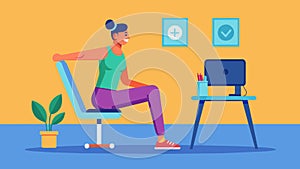 No gym No problem Join our virtual chair fitness challenge perfect for anyone looking for lowintensity exercises that photo