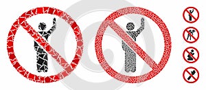 No hitchhike Mosaic Icon of Raggy Items