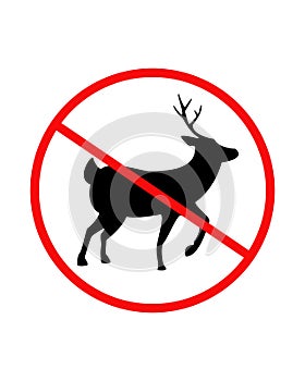 No Hunting Sign