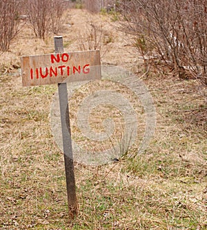No Hunting