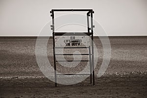 No Lifeguard Sepia