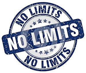 no limits blue stamp